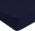 Kyte Baby Soft Crib Sheet - Standard Fitted Crib Sheet Made with Rayon from Bamboo, Ultra-Gentle and Breathable (Navy)