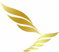 Gold Rhythm Hanging Mobile - 29 Inches - Aluminum - Handmade in Denmark by Flensted