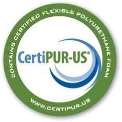 Fortnight Bedding 10 inch Queen Size Memory Gel Infused Foam Mattress with White Stretch Knit Fabric - CertiPUR-US Certified – 10 Year Warranty - Made in USA