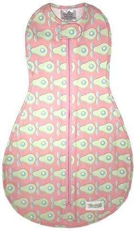 Woombie The Original Baby Swaddle Blanket, Avocado, 5-13 lbs