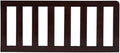 Toddler Bed Safety Guard Rail Compatible with Delta Children Convertible Cribs - Solid Wood Rail for Convertible Crib to Toddler Bed Conversion - Safety Guard Rail (Dark Chocolate - 207, #0080)