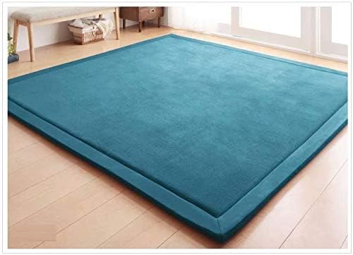 V-mix Baby Play Mat, Handmade Weaving Plush Foam Play Crawling Rugs for Baby, Children Play Blanket, Yoga Mat, Exercise Mat-Cushy- Soft & Thick Hypoallergenic, Non-Toxic