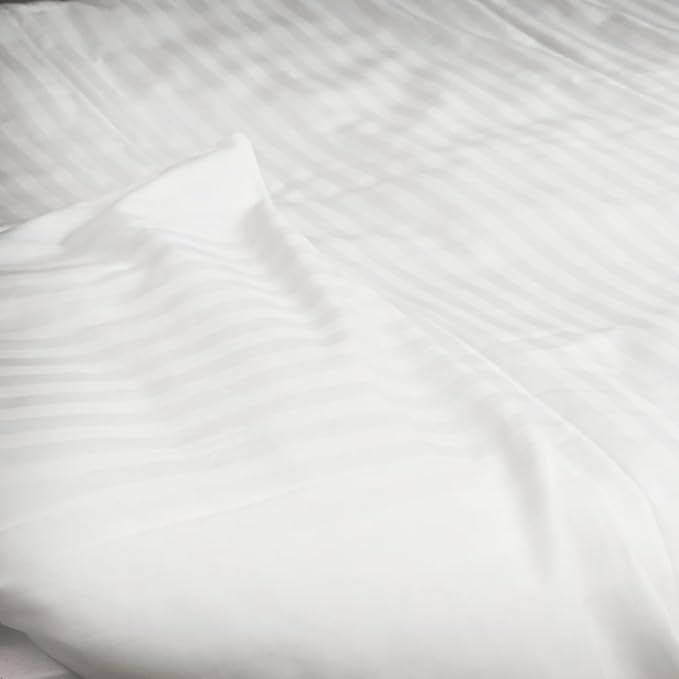 Duvet Cover Protector for Toddler Comforter, 100% Cotton, Zipper to Block Blanket from Dust Fits Standard Crib & Toddler Bed, 33x42 Inch, White