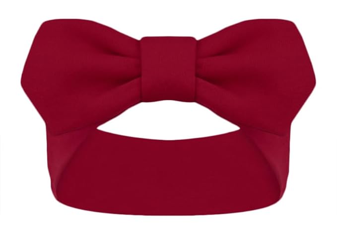 Creative Knitwear Troy Trojans Infant Girls Crimson Solid Hair Knot Headband Embroidered Logo - Size Newborn - 4T