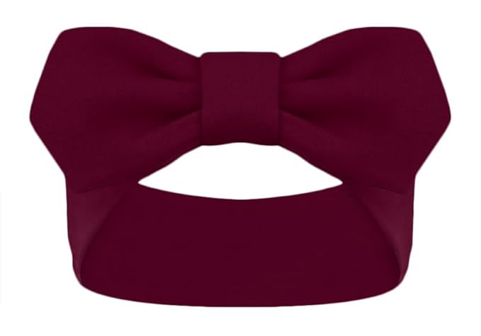 Creative Knitwear Boston College Eagles Infant Girls Maroon Solid Hair Knot Headband Embroidered Logo - Size Newborn - 4T