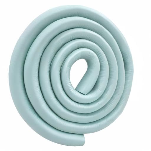 M2cbridge U Shape Extra Thick Furniture Table Edge Protectors Foam Baby Safety Bumper Guard 6.5 Ft (Blue)