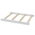 Full-Size Conversion Kit Bed Rails for Evolur Cribs - Solid Wood Crib Convertible Kit to Kids Bed - Transitional Style Rails & Easy-to-Install Child Essentials for Safety (Frost White Pearl)