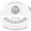 WELLCARE-Naturcare Sound Relaxation, White Noise, 7 Nature Sounds, Sleep Sound Machine, Calm Infants, for Baby, Kids, Adult. Stepless Volume, Timer, Powered by Adapter(Incl.) or Batteries(Not Incl.)