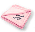 Nursery Bedding Baby Blankets for Boys & Girls Custom Personalized Text Name