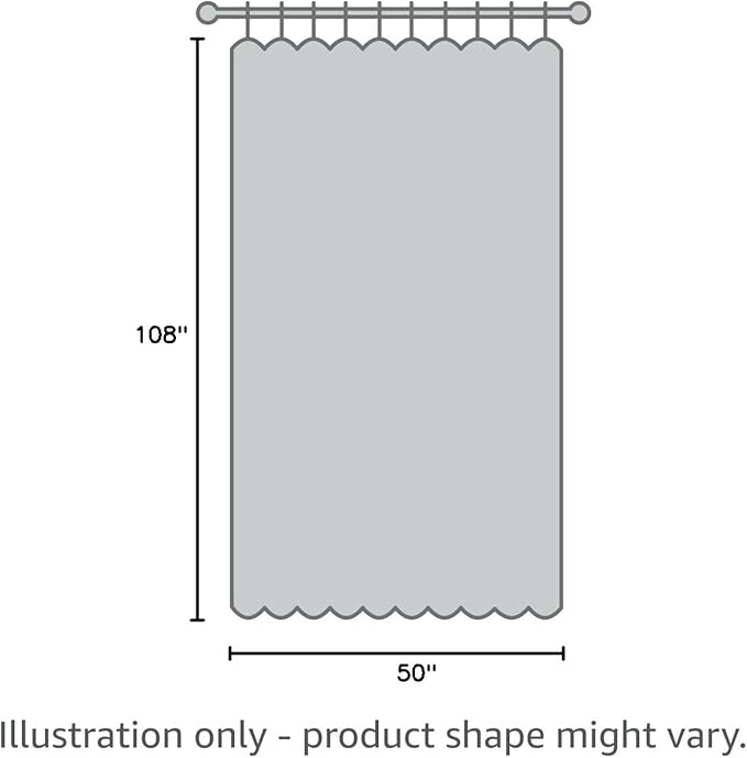 jinchan Taupe Linen Blend Curtains for Living Room 108 Inch Length Extra Long 2 Panels Curtains for Sliding Glass Doors, 50 Inch Wide Drapes with Rod Pocket Back Tab(50W x 108L, Taupe)