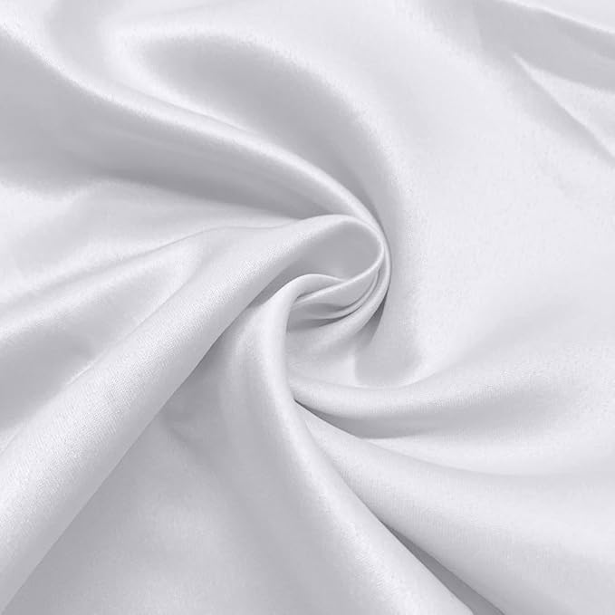 American Baby Company Heavenly Soft Chenille Receiving Blanket, 2-Layer Design with Minky Dot & Silky Satin, White, 30" x 40" for Boys and Girls