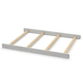 Full-Size Conversion Kit Bed Rails for Evolur Cribs - Solid Wood Crib Convertible Kit to Kids Bed - Transitional Style Rails & Easy-to-Install Child Essentials for Safety (Greyhound)