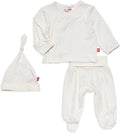 Magnetic Me Modal Newborn Take Home Kimono Set | Silky Soft Modal Fabric
