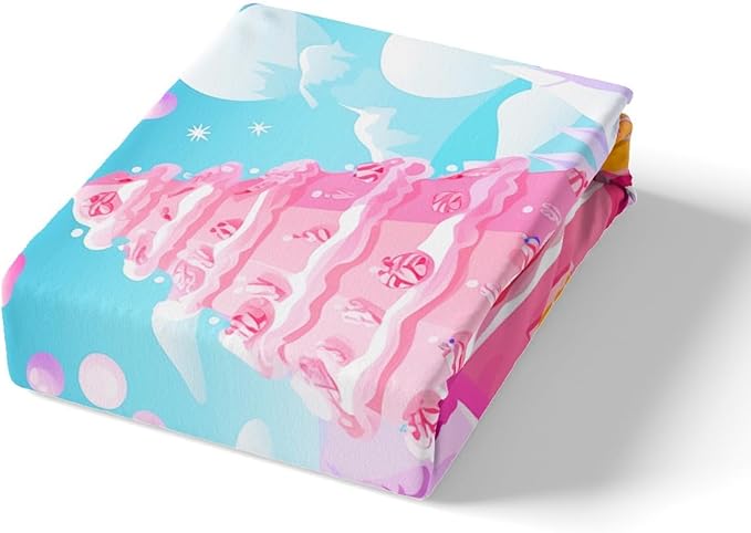 Feelyou Christmas Pink Comforter Cover Set Cute Deer Print Bedding Set Full Size for Kids Boys Girls Bedroom Bed Decor Xmas Christmas Duvet Cover Soft Bedspread Cover,No Comforter