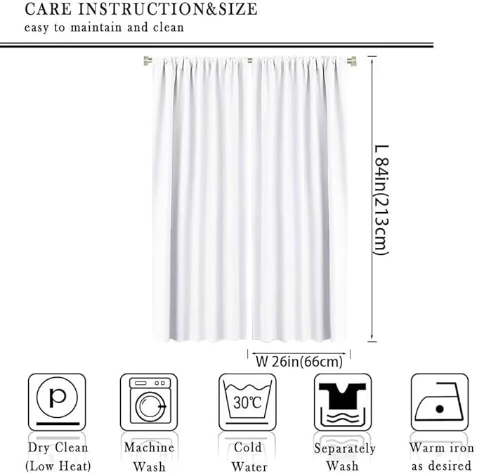 Kids Alphabet Curtains Cartoon Animal Baby Children Funny Learning Educational Curtain with Rod Pocket for Bedroom Nursery Decor Drapes Window Treatments 2 Panels Set 52x84in