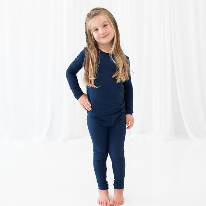 KYTE BABY Toddler Pajama Set - Pjs for Toddlers Made of Soft Bamboo Rayon Material