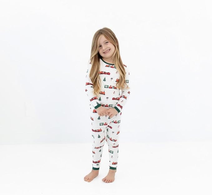 KYTE BABY Toddler Pajama Set - Pjs for Toddlers Made of Soft Bamboo Rayon Material