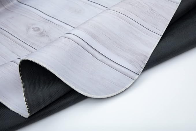 Kate White Wood Floor Backdrop Drops Photography Floor Mats Rubber Wooden Wall Backdrop Mat Newborn Photography Props for Photo Studio 8x5ft
