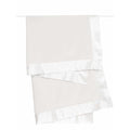 Little Giraffe Baby Blanket - Velvet Soft Blanket with Satin Trim - Baby Stroller Blanket - Newborn Baby Essentials & Baby Gifts - 29x35" - Cream