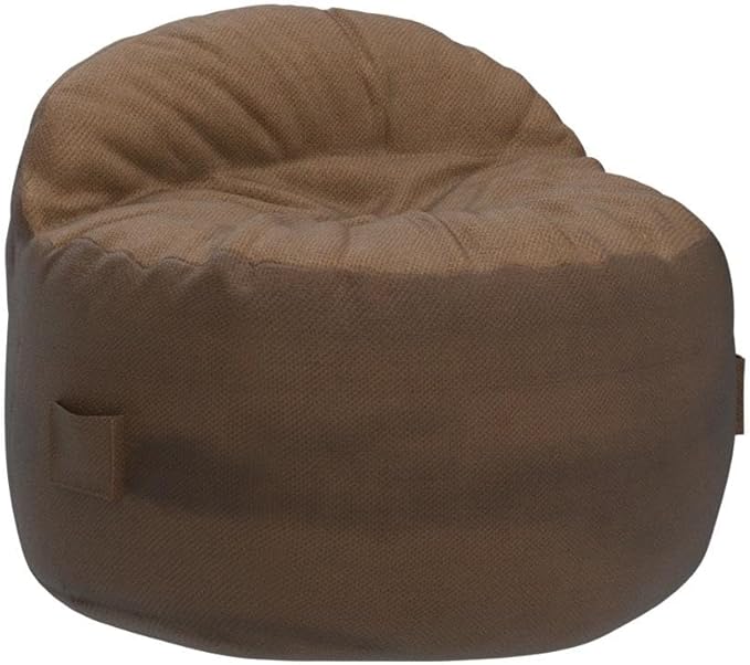 CordaRoy's NEST Gaming Bean Bag Chair-Convertible Bean Bag Chair -Washable Chenille Cover with Pockets for Remote, Controllers-for Living Room,Basement-Full Size-Espresso|Made in The USA