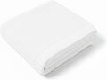 Baby Knit Blanket Soft Cotton Lightweight Newborn Blanket for Crib Stroller Toddler Nursery Shower Gift Cozy Breathable Travel Swaddle Wrap White 30 x 30 Inches