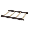 Full-Size Conversion Kit Bed Rails for Evolur Cribs - Solid Wood Crib Convertible Kit to Kids Bed - Transitional Style Rails & Easy-to-Install Child Essentials for Safety (Espresso)