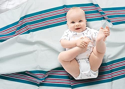 Baby Receiving Blankets, 100% Cotton Flannel Receiving Blanket, Perfect for swaddling & Wrapping, Ultra-Soft Hospital Blankets, Size 30 x 40 inch (12) (3)