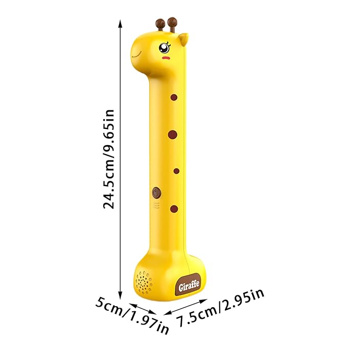 Ultrasonic Height Stadiometer - Height Growth Chart Wall Hanging Measuring Ruler | Rechargeable Growth Tracker | Smart Digital Measuring Device for Baby Toddler Boys Girls Children Bedroom