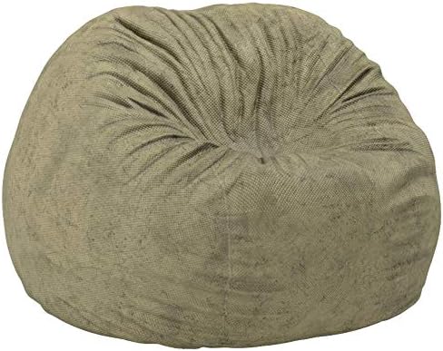 CordaRoy's Chenille Bean Bag-Convertible Bean Bag Chair-Machine-Washable Chenille Fabric Cover-for Basement,Living Room,Game Room,Dorm & More - Full Size - Moss | Made in The USA
