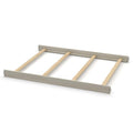 Full-Size Conversion Kit Bed Rails for Evolur Cribs - Solid Wood Crib Convertible Kit to Kids Bed - Transitional Style Rails & Easy-to-Install Child Essentials for Safety (Porcini)