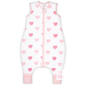 Mama Cheetah Toddler Sleep Sack with Feet 4T-5T, 1.0 TOG Organic Cotton Baby Wearable Blankets with Legs, Baby Sleeping Bag for Walkers, Early Walker X-Large