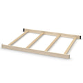 Full-Size Conversion Kit Bed Rails for Baby Cache Convertible Cribs - Solid Wood Rail - Toddler and Adult Bed Rail for Full-Size Beds - Essential Nursery & Baby Furniture (Sandstone)