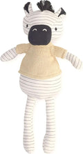 Crane Baby Handmade Zebra Plush Toy, Plush Stuffed Animal, Safari Nursery Decor, Baby Stuffed Animals, Zulu The Zebra