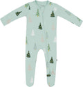 KYTE BABY Unisex Zipper Closure Footies, Rayon Made From Bamboo, 0-24 Months