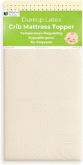 ORGANIC TEXTILES Organic Baby Mattress Topper with Organic Cotton Cover - GOLS/GOTS Certified - Breathable - 2" Playard (38"x26")