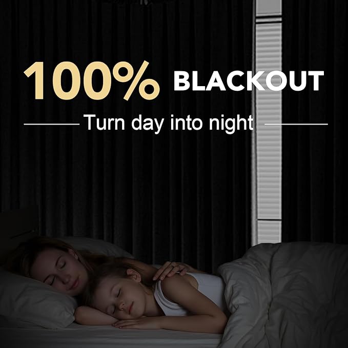 H.VERSAILTEX Bedroom Curtains Blackout Linen Blackout Curtains 84 Inches Long, 100% Blackout Thermal Textured Linen Look Curtain Draperies Grommet with White Liner, 2 Panels, Washed Spice