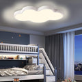 LED Ceiling Light Fixture,Modern 23 Inch Cloud Shape Recessed Ceiling Lights,Dimmable Light,White 36W Close to Ceiling Lighting Flush Mount Living Room Bedroom,3000K-6000K