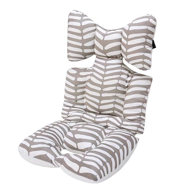 Universal Baby Stroller Cushion Pad for Toddler 3D Air Mesh Baby Seat Pad Liner for Stroller Soft and Breathable Pram Pushchair Baby Stroller Cushion Seat Liner for Baby （Geometry）