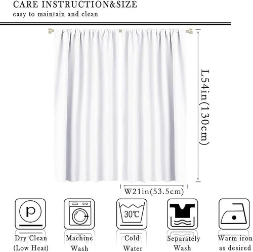 Animals Curtains Colorful Forest Cartoon Cute Zebra Tiger Elephant for Kids Boys Girls Nursery Bedroom Living Room Blackout Rod Pocket Decoration Window Drapes 2 Panels W21xL54in
