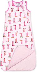 Rayon Made from Bamboo Viscose Sleep Sack 0-36 Months 1.0 Tog for Toddler and Baby sleepers 2-Way Zipper Newborn Sleep Sacks