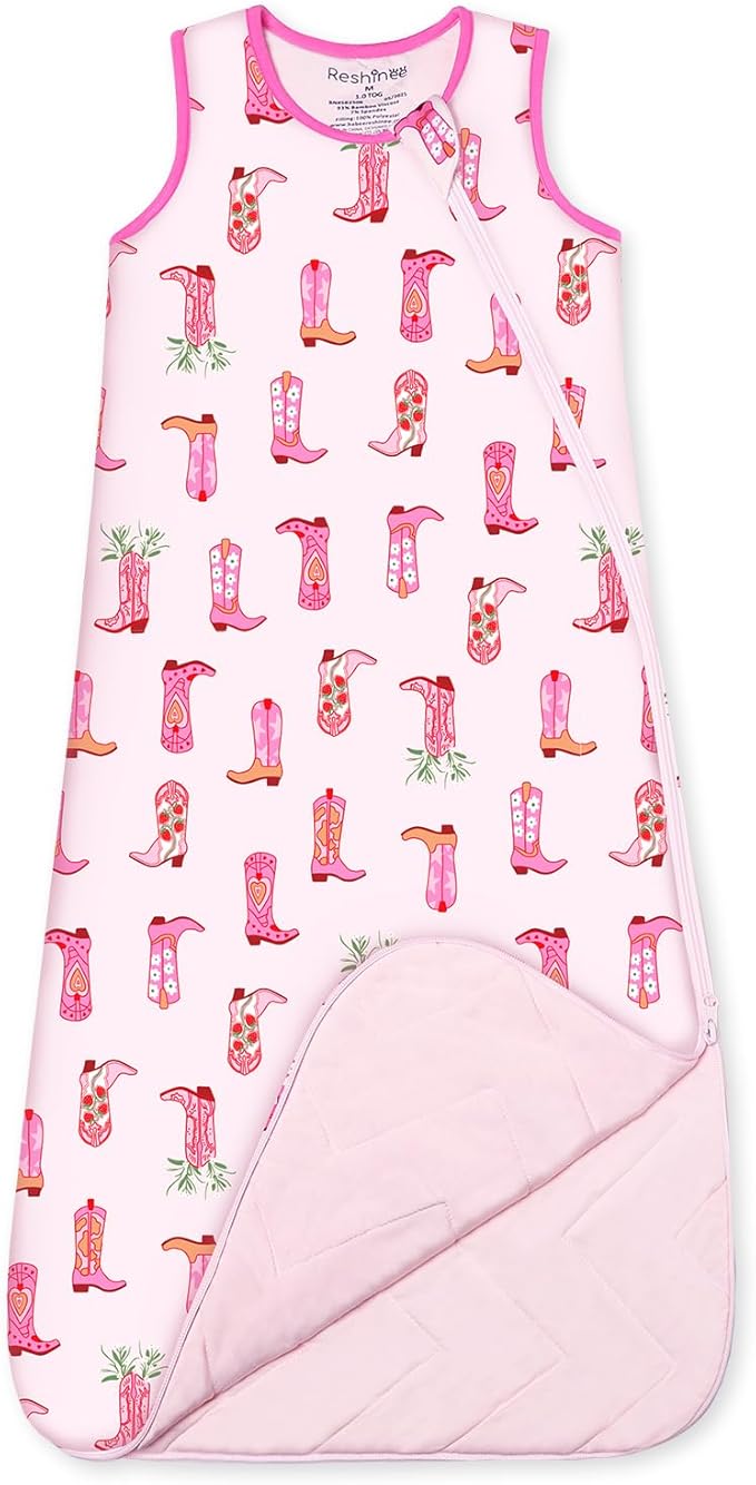 Rayon Made from Bamboo Viscose Sleep Sack 0-36 Months 1.0 Tog for Toddler and Baby sleepers 2-Way Zipper Newborn Sleep Sacks