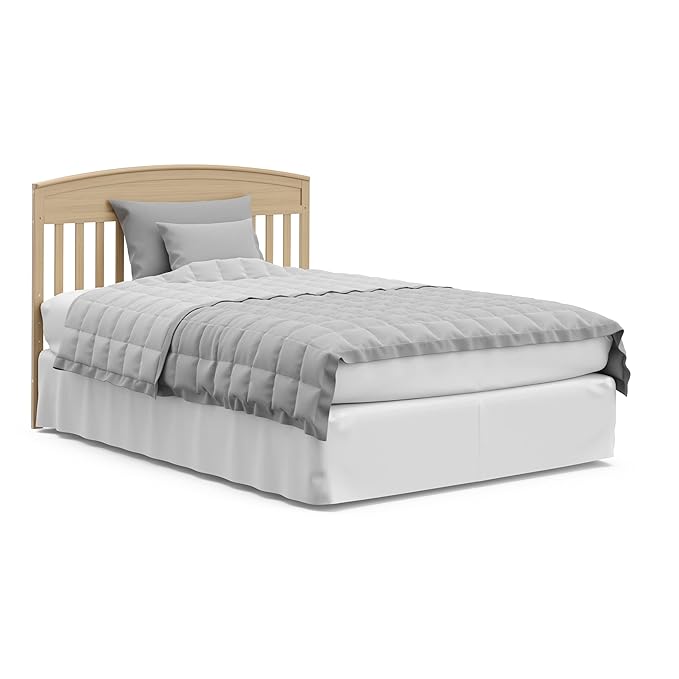 Graco Benton 5-In-1 Convertible Crib With Drawer (Driftwood) - Converts From Baby Crib To Toddler Bed, Daybed And Full-Size Bed, Fits Standard Full-Size Crib Mattress, Adjustable Mattress Support Base