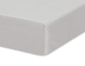 Crib Fitted Sheet by Pure Bamboo, Genuine 100% Organic Viscose Derived from Bamboo, Luxuriously Soft, Ultimate Cooling, Fits Standard Size Crib Mattress (Silver Pearl)