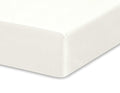 Crib Fitted Sheet by Pure Bamboo, Genuine 100% Organic Viscose Derived from Bamboo, Luxuriously Soft, Ultimate Cooling, Fits Standard Size Crib Mattress (Ivory)