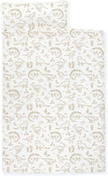 Makemake Organics GOTS Certified Organic Cotton Nap Mat with Detachable Pillow for Kids Soft Sleeping Bag for Toddlers, Boys, Girls - Ideal for Daycare, Preschool, Kindergarten