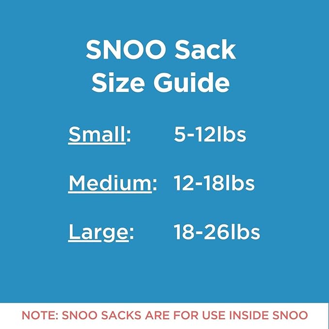 Happiest Baby SNOO Sleep Sack - 100% Organic Cotton Baby Swaddle Blanket - Doctor Designed Promotes Healthy Hip Development (White, X-Large)