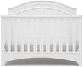 Delta Children Perry 6-in-1 Convertible Crib - Greenguard Gold Certified, Bianca White