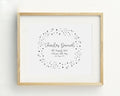 VUVUKU Birth Announcement Wall Art Space Outer Personalized Baby Stats Planets And Galaxies Details New Sign Gift