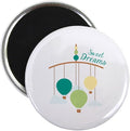 CafePress Baby Hot Air Balloon Mobile Sweet Dreams Magnets 2.25" Round Magnet (10 pack)