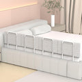 Bed Rail, Bed Rail for Toddlers, Kid, Adult, 78.7" Bed Side Rails for Full, Queen, King, Twin, Bunk, Dorm Beds to Prevent Falls, Bed Rails Can be Flexibly Combined, Easy Installation (Gray, 4 Packs)
